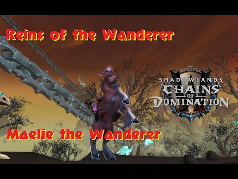 Maelie the Wanderer Reins of the Wanderer Mount Korthia World Of Warcraft 9.1
