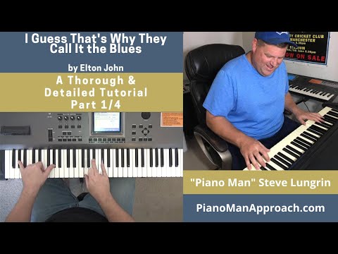 I Guess That's Why They Call It the Blues (Elton John), Part 1/4 Free Tutorial!