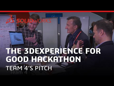 Team 4's Pitch - The 3DEXPERIENCE for Good Hackathon