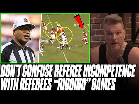 , title : 'Pat McAfee Says Don't Confuse NFL Referees Incompetence With Them Rigging Games'