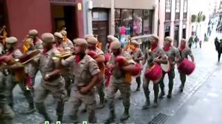 preview picture of video 'Banda Militar Calle Real Santa Cruz de La Palma'