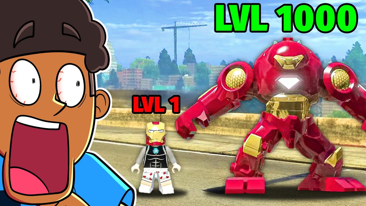 Evoluindo a ARMADURA do HOMEM DE FERRO LEGO