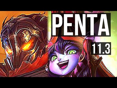 VIKTOR vs LULU (MID) | Penta, 8/1/4, Rank 13 Viktor | NA Challenger | v11.3