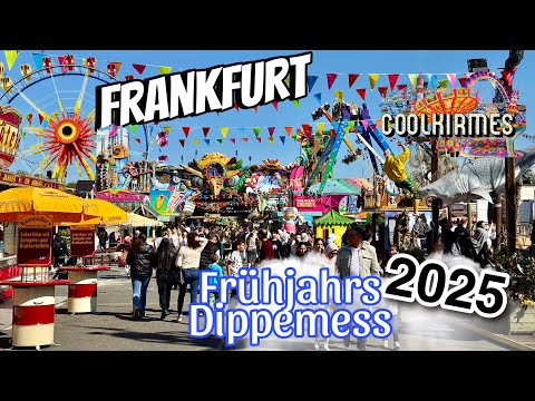 Frankfurt Frühjahrs Dippemess 2025 | Main Metropole im Kirmes-Fieber