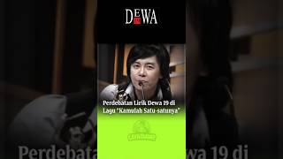 Download lagu Perdebatan Lirik Dewa19 di Lagu 'Kamulah satu satunya' mp3