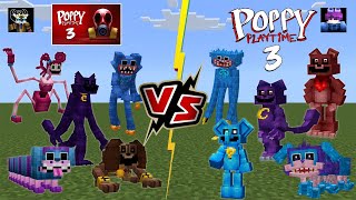 Poppy Playtime Chapter 3 VS Poppy Playtime 3 Smiling Critters [Minecraft]