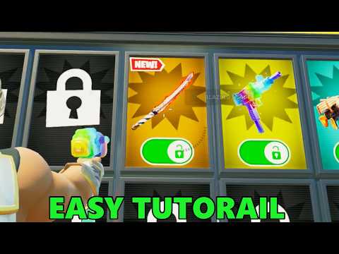 BLAZING BLADE LOCATIONS LOCATIONS | 1V1 WITH EVERY GUN 6155-1398-4059 FORTNITE