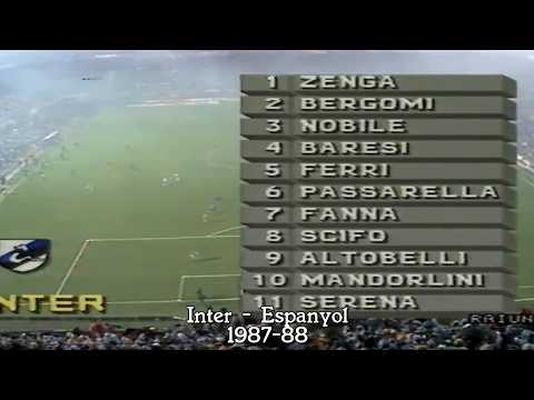 Inter 1987-88 UEFA Cup (the entire journey)