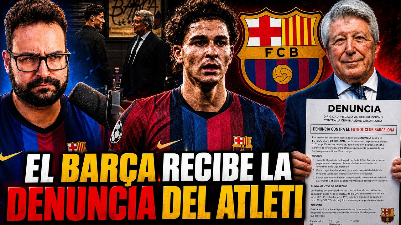 🚨El BARÇA RECIBE la DENUNCIA del ATLETI por JULIÁN ÁLVAREZ ¡El GESTO que PUEDE CAMBIARLO TODO!