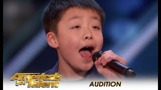 Jeffrey Li: Simon Cowell Promises A DOG To 12-Year-Old Child STAR! | America&#39;s Got Talent 2018