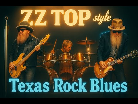 ZZ Top style | Texas Rock Blues (Instrumental Tribute)