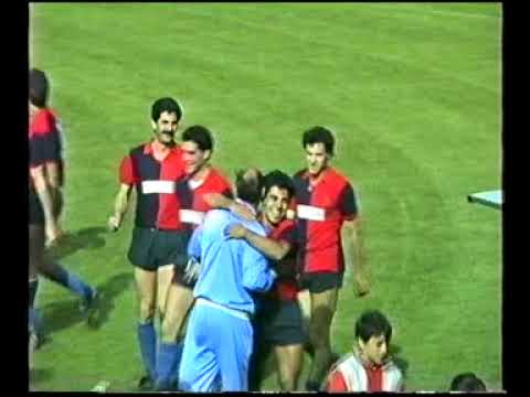 Gol Pancellini Iglesias Quartu PROMOZIONE 1986/1987