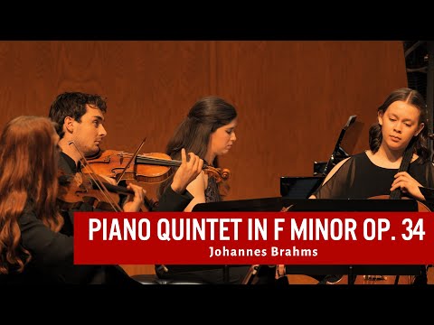 Brahms Piano Quintet in F minor, Op. 34 Recital