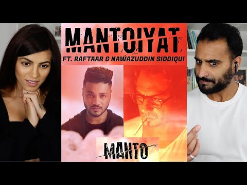 RAFTAAR x NAWAZUDDIN SIDDIQUI - MANTOIYAT | Manto | SONG REACTION!!