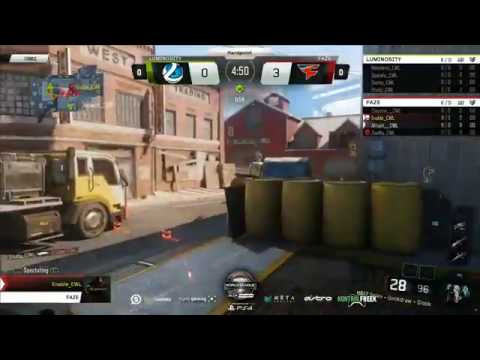 FaZe Clan INSANE COMEBACK VS Luminosity Gaming Call Of Duty Black Ops 3