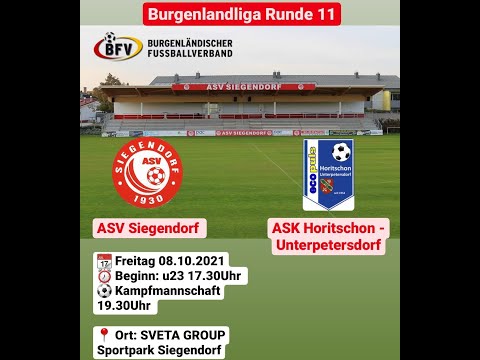 Highlights ASV Siegendorf vs ASK Horitschon
