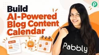 I Built an AI-Powered Blog Content Calendar