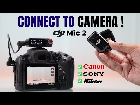 How to Connect DJI Mic 2 to Camera! [Beginner's]