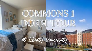 LIBERTY UNIVERSITY COMMONS 1 DORM TOUR!!