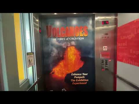 Otis Hydraulic Glass Elevator at Carnegie Science Center Pittsburgh Pa