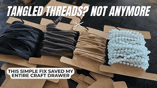 Organize Your Threads Like a Pro with This 100-Piece Ribbon Set