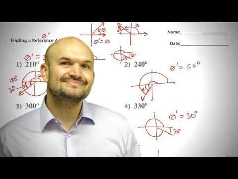 How to find the reference angle | 16 Examples