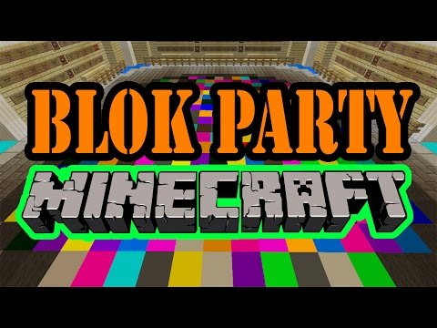 Minecraft Blok Party Minigame - Doğru Rengi Seç !!! /w T.E.O