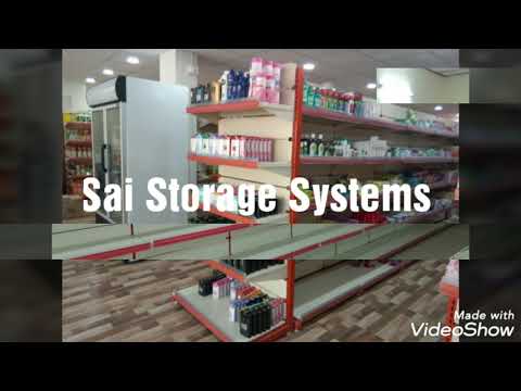 Stainless steel departmental store display racks ( 7 ft)