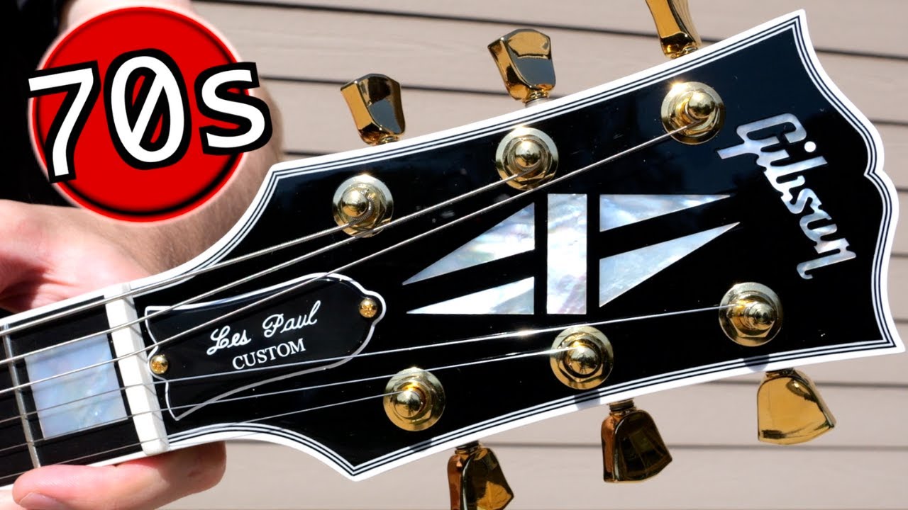 I Got the NEW 70s Les Paul Custom! | 2025 Gibson Les Paul Custom 70s Review, Comparison + Demo