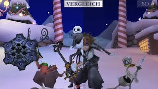 KINGDOM HEARTS HD 2.5 ReMIX - Interaktiver SD/HD Vergleichstrailer