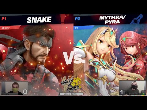 2Scary (Snake) vs. @pinkbombo91 (Pythra) - Losers Semis - Barley vs. Canola