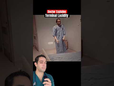 What is terminal lucidity?