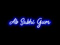 Har Khata Ki Hoti Hai Koi Na Saja WhatsApp Status Sad Status Black Screen Video Lyrics Video