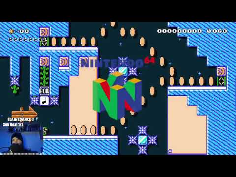 60 Second Speed Run | Super Mario Maker 2 Viewer Level Shorts