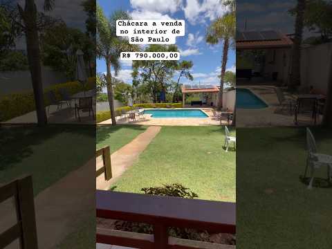 Linda a chácara a venda em Boituva - SP / R$ 790.000,00 - documentação Ok