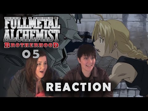 Fullmetal Alchemist Brotherhood 05 RAIN OF SORROWS reaction!!