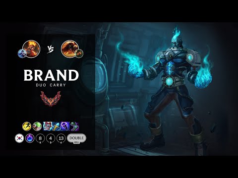 Brand Bot vs Sivir - KR Grandmaster Patch 12.17