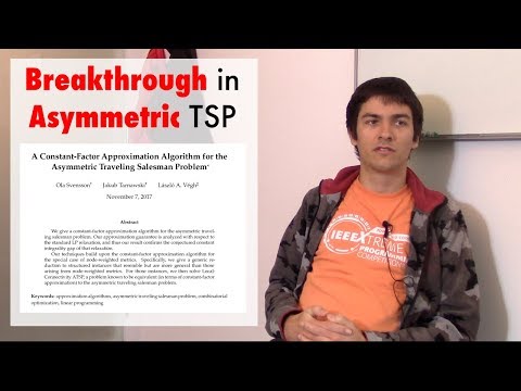 Breakthrough in Asymmetric TSP (ft. Ola Svensson & Jakub Tarnawski)