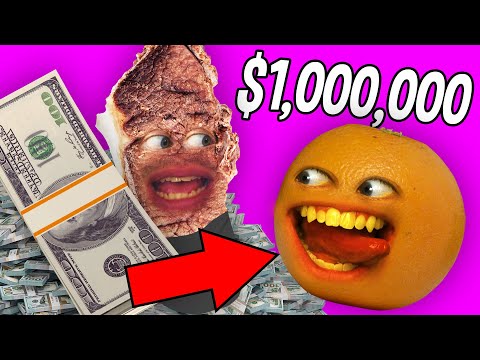 迷惑なオレンジ - ローストビーストさんが100万円をくれた! (Annoying Orange - Mr. Roast Beast Gives Me $1,000,000!)