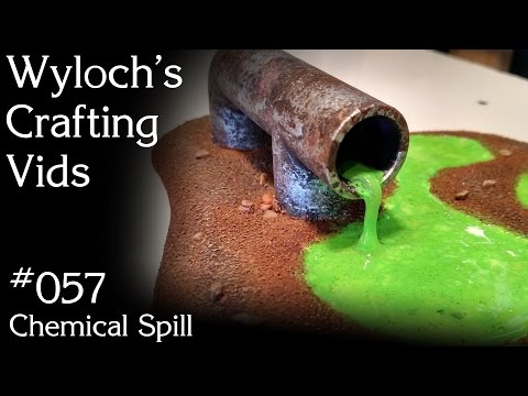 Chemical Spill for Warhammer 40k Terrain