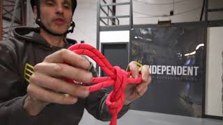 Double Figure of 8 (Bunny Ears Knot), Level 1