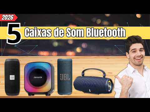 TOP 5 Melhores Caixas de Som Bluetooth Para Comprar em 2026 (Caixinhas De Som)