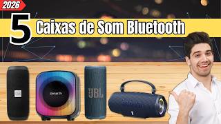 TOP 5 Melhores Caixas de Som Bluetooth Para Comprar em 2026 (Caixinhas De Som)