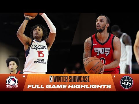 No. 8 San Diego Clippers vs. No. 1 Raptors 905 - Winter Showcase Game Highlights