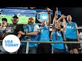Charlotte FC fans sing national anthem after technical failure | USA TODAY