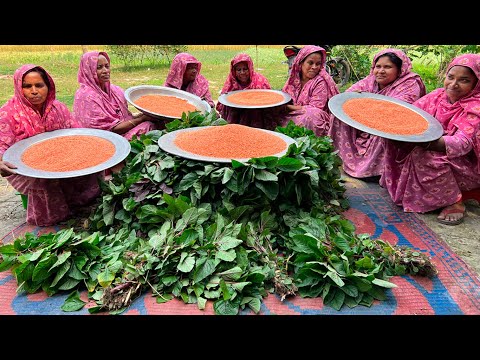 Unique Recipe of Data - Traditional Daal Curry Cooking in Village - Vegetarian Food for Villagers