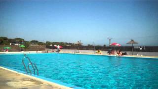 preview picture of video 'camping Playa de Mazagon -piscina'
