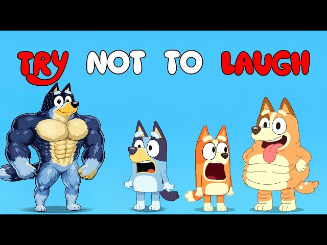 BLUEY TRY NOT TO LAUGH😂- Wacky Overdrive SDDEFAULT Thumbnail