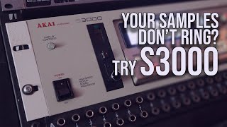 Video thumbnail for AKAI S3000 - Why AKAI rack sampler is better than sampler in MPC - Part 3 by vubeatz