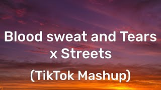 BTS &amp; Doja cat - Blood sweat and Tears x Streets (tiktok, sped up) [Lyrics]